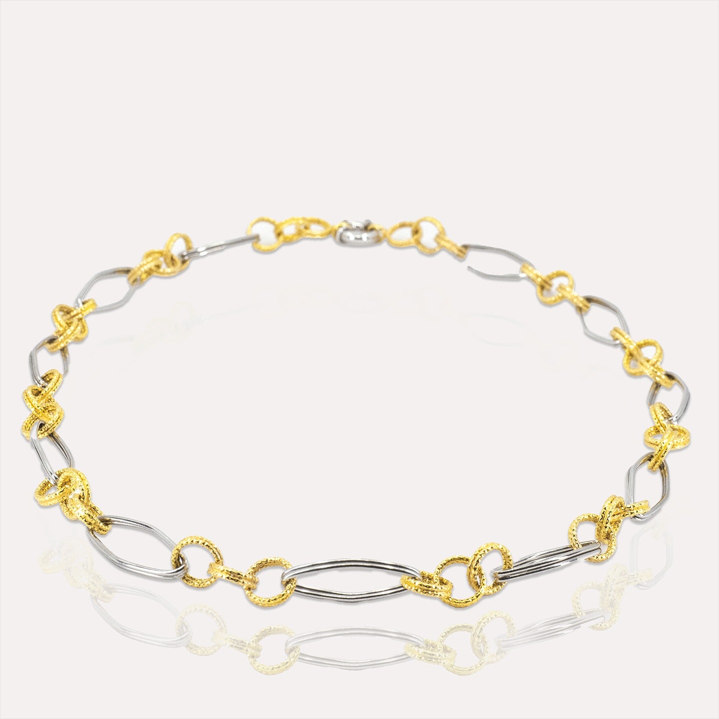 Fantasia Two-Tone Links Bracelet - Sterling Silver & Gold-Plated